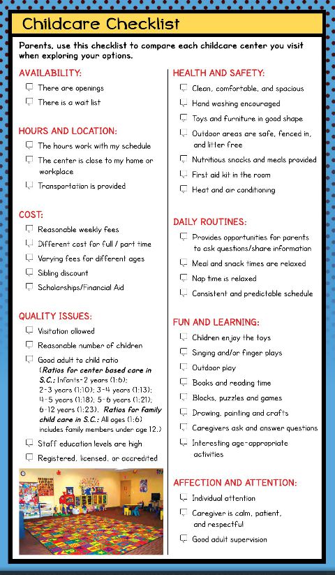 Everything You Need When Your Kid Starts Daycare - Daycare Supplies  Checklist